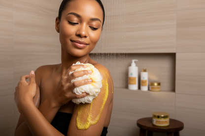 Sugar Scrub pineapple turmeric